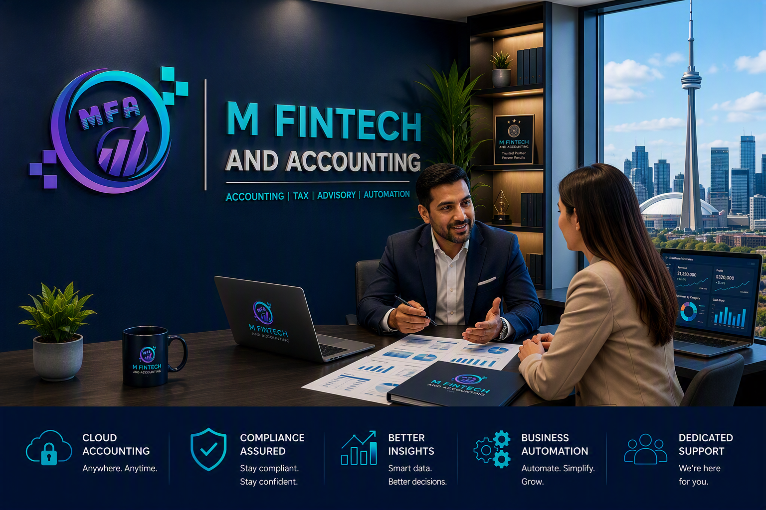 Professional consultation at M Fintech and Accounting